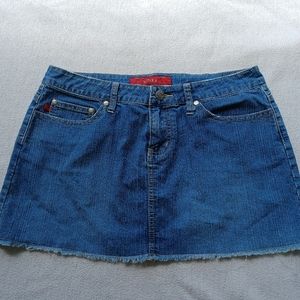 YMI denim mini skirt